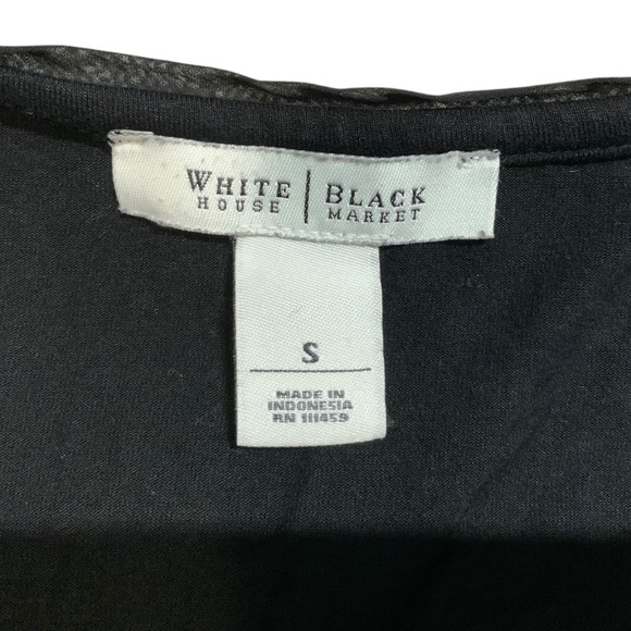 White House Black Market 1/2 Sleeve Tee - Picture 7 of 7